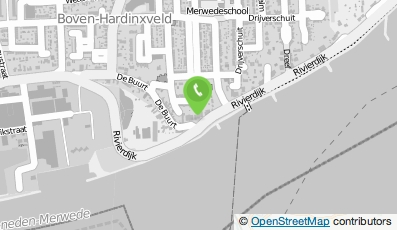 Bekijk kaart van Klusbedrijf Rijnberg in Hardinxveld-Giessendam