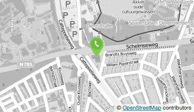 Bekijk kaart van Bowling- en Partycentrum De Schelmse Brug in Arnhem