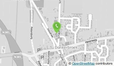 Bekijk kaart van Hollandsche Greenkeeping Maatschappij NOORD in Donkerbroek