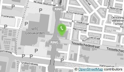 Bekijk kaart van Belastingdienst/kantoor Leeuwarden in Leeuwarden