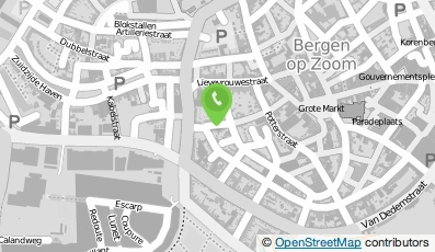Bekijk kaart van Bouwbedrijf Ziezo  in Bergen op Zoom