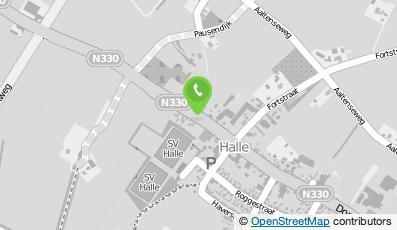 Bekijk kaart van Partycentrum Nijhof in Halle