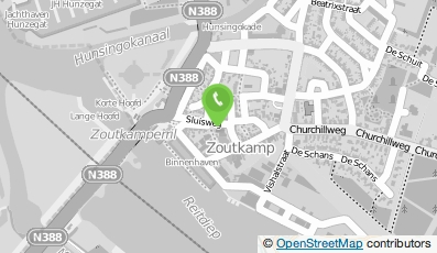Bekijk kaart van Dieverdoatsie, dagbesteding en activering in Zoutkamp