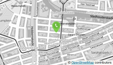 Bekijk kaart van TA Schrijver in Amsterdam