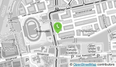 Bekijk kaart van Corner boutique in Amsterdam
