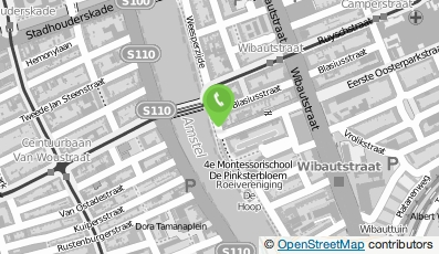 Bekijk kaart van Eetcafe Ibis in Amsterdam
