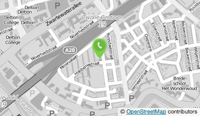 Bekijk kaart van van der Wal Consulting in Zwolle