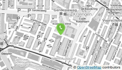 Bekijk kaart van VINOOS in Rotterdam