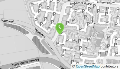 Bekijk kaart van Rijschool Justin in Leeuwarden