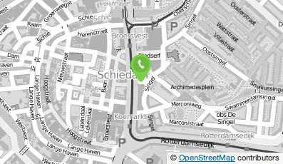 Bekijk kaart van Kluscorrect Secondlife  in Schiedam