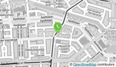 Bekijk kaart van Vandyck Store in Amsterdam