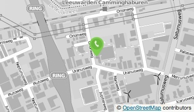 Bekijk kaart van Caparis Leeuwarden  in Leeuwarden