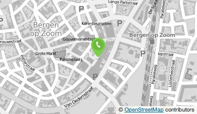 Bekijk kaart van Dibatel Bergen op Zoom  in Bergen op Zoom