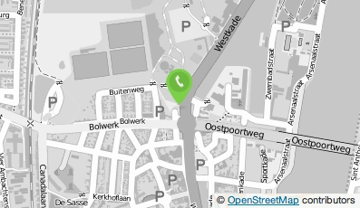 Bekijk kaart van Dockside Bar & Grill B.V. in Sas Van Gent