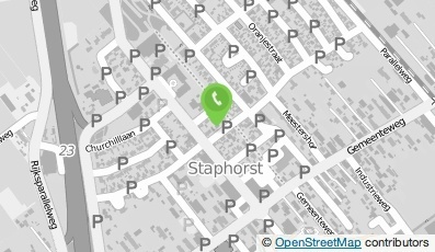 Bekijk kaart van Drive-in Viperss in Staphorst