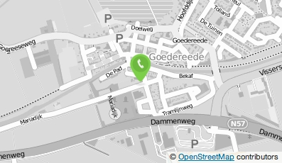 Bekijk kaart van Restaurant 'Twins' in Ouddorp