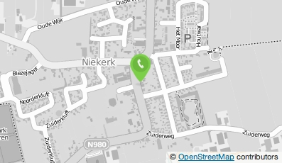 Bekijk kaart van Kapsalon Flair in Niekerk (Groningen)