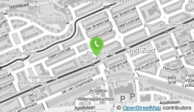 Bekijk kaart van Tweewielers Emma in Amsterdam