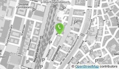 Bekijk kaart van Firma de Beer Stoffeer in Den Bosch