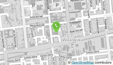 Bekijk kaart van pedicure-sprangcapelle in Waalwijk