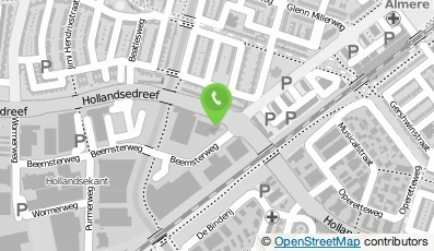 Bekijk kaart van Create+ B.V. in Almere