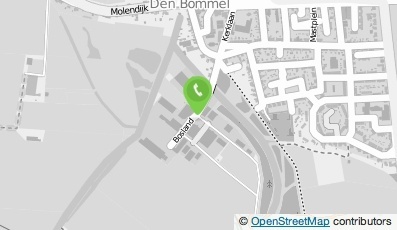 Bekijk kaart van Kringloopmagazijn Gebruikt Als Nieuw in Den Bommel