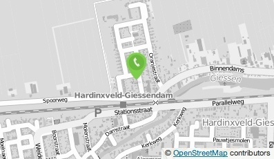 Bekijk kaart van Almedia websites en webwinkels in Hardinxveld-Giessendam