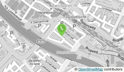 Bekijk kaart van DAB Rij-instructie in Zwijndrecht