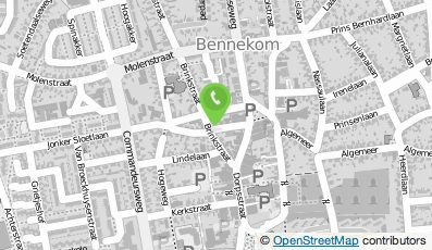 Bekijk kaart van Hairstudio B&B in Bennekom