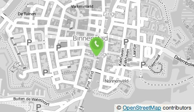 Bekijk kaart van Modest koopjeshoek in Gorinchem