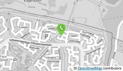 Bekijk kaart van B. Caspers Install. en Onderhoudsbedrijf in Leiden