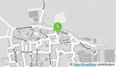 Bekijk kaart van dorpshuis Oldehove in Oldehove