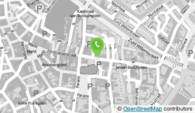 Bekijk kaart van Not on Tuesday in Den Bosch