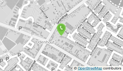 Bekijk kaart van Bouwbedrijf Oerlemans B.V. in Udenhout