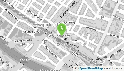 Bekijk kaart van Subway Zwijndrecht in Zwijndrecht
