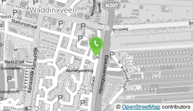 Bekijk kaart van Logopediepraktijk Waddinxveen in Waddinxveen