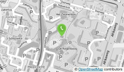 Bekijk kaart van Buurtwerk locatie Zoetermeer  in Zoetermeer