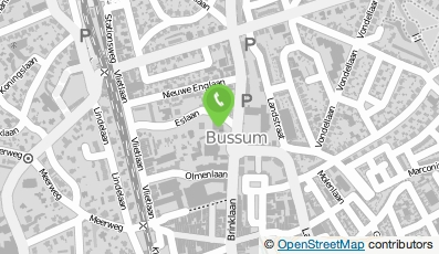 Bekijk kaart van Rabobank in Bussum