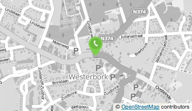 Bekijk kaart van Rabobank in Westerbork