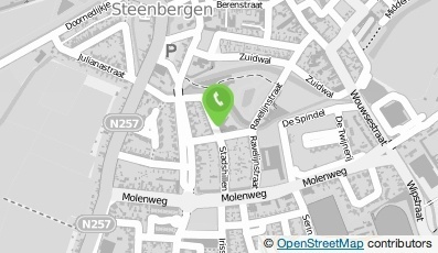 Bekijk kaart van Kinderopvang Mamaloe - Locatie Nieuwe Veste in Steenbergen (Noord-Brabant)