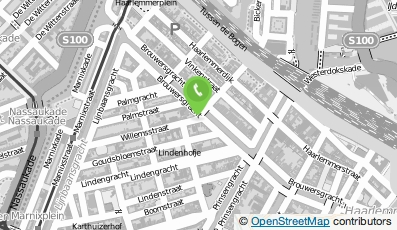 Bekijk kaart van Espressobar Tazzina Amsterdam in Amsterdam
