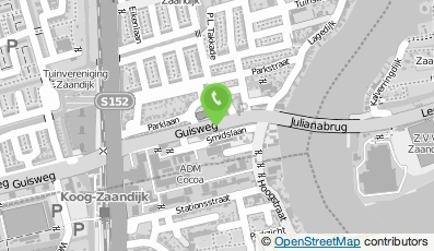 Bekijk kaart van Slijterij Saendyck in Zaandijk