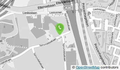 Bekijk kaart van Kwekerij de Lindenborg B.V. in Breda