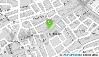 Bekijk kaart van Drukkerij L'Ortye in Hoensbroek
