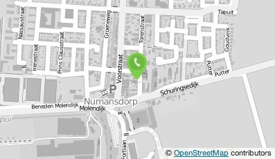 Bekijk kaart van Schildersbedrijf Groeneweg  in Numansdorp