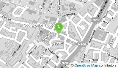 Bekijk kaart van Rent-a-bike van Dam in Noordwijkerhout