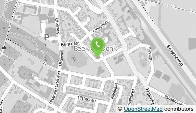 Bekijk kaart van Verloskundigen Praktijk Beek&Donk, Lieshout&Mariahout in Beek en Donk