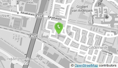 Bekijk kaart van Café De Blauwe Hoek in Gorinchem