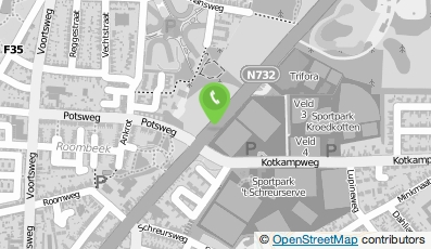 Bekijk kaart van Café De Grens in Enschede