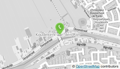Bekijk kaart van Eetcafé de Hoek in Koudekerk aan den Rijn